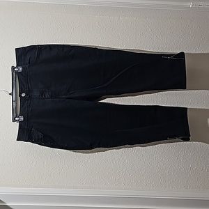 Lane Bryant black capris size 22
